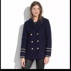 Madewell navy peacoat size xs